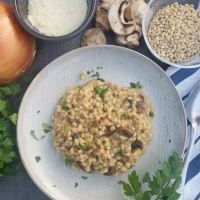Mushroom Barley Risotto [Instant Pot]